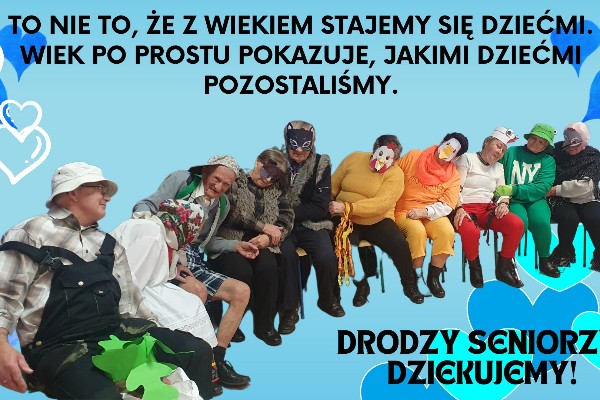 Seniorzy z gościnnym występem "Rzepki" w Zespole Szkół Miejskich nr 1 w Jaśle - PM nr 12 i SP nr 6
